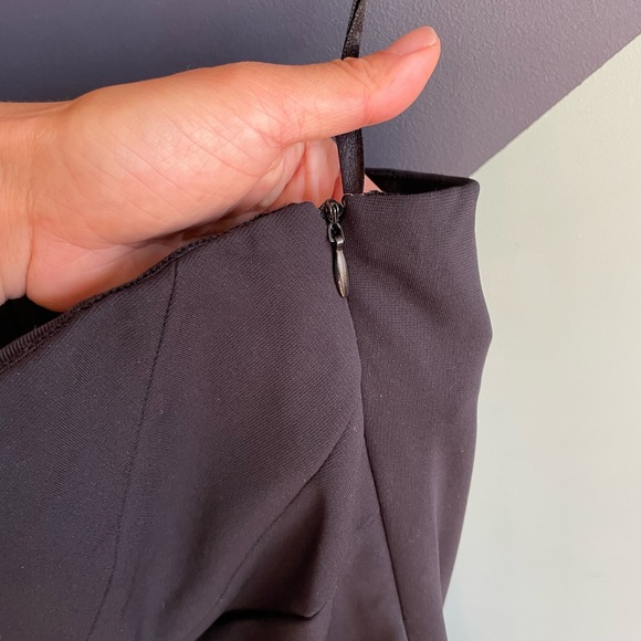 NWT Diane Von Furstenberg Black Strapless Mini Dress/LBD, Sz 2 - Picture 7 of 10